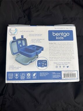 Bentgo Kids Blue Bento-Style Lunchbox
